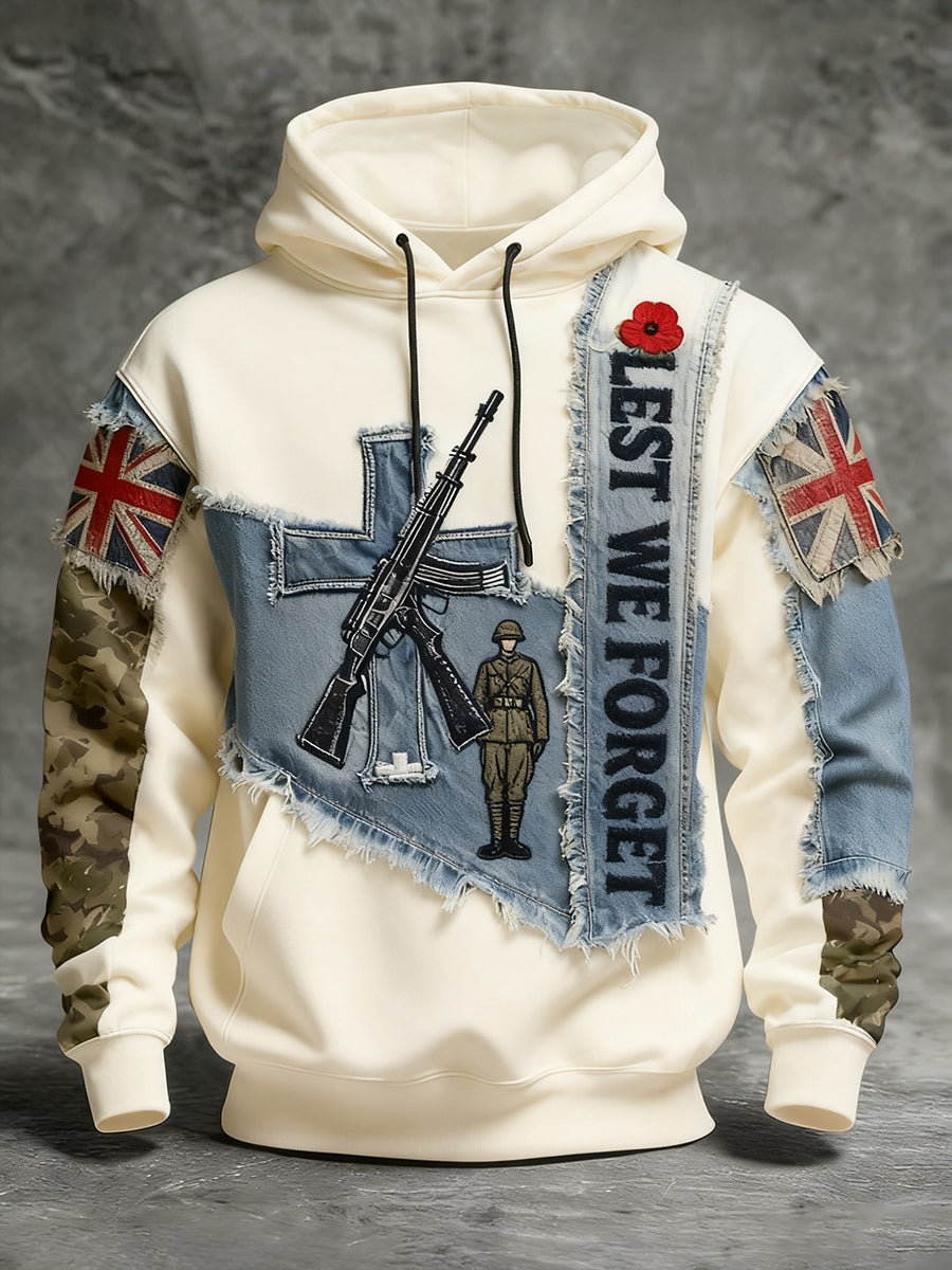 Men's  "Forget Me Not" Hoodie