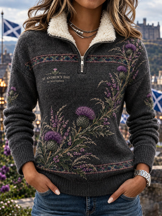 Women's Scottish St Andrew's Day Printed Top