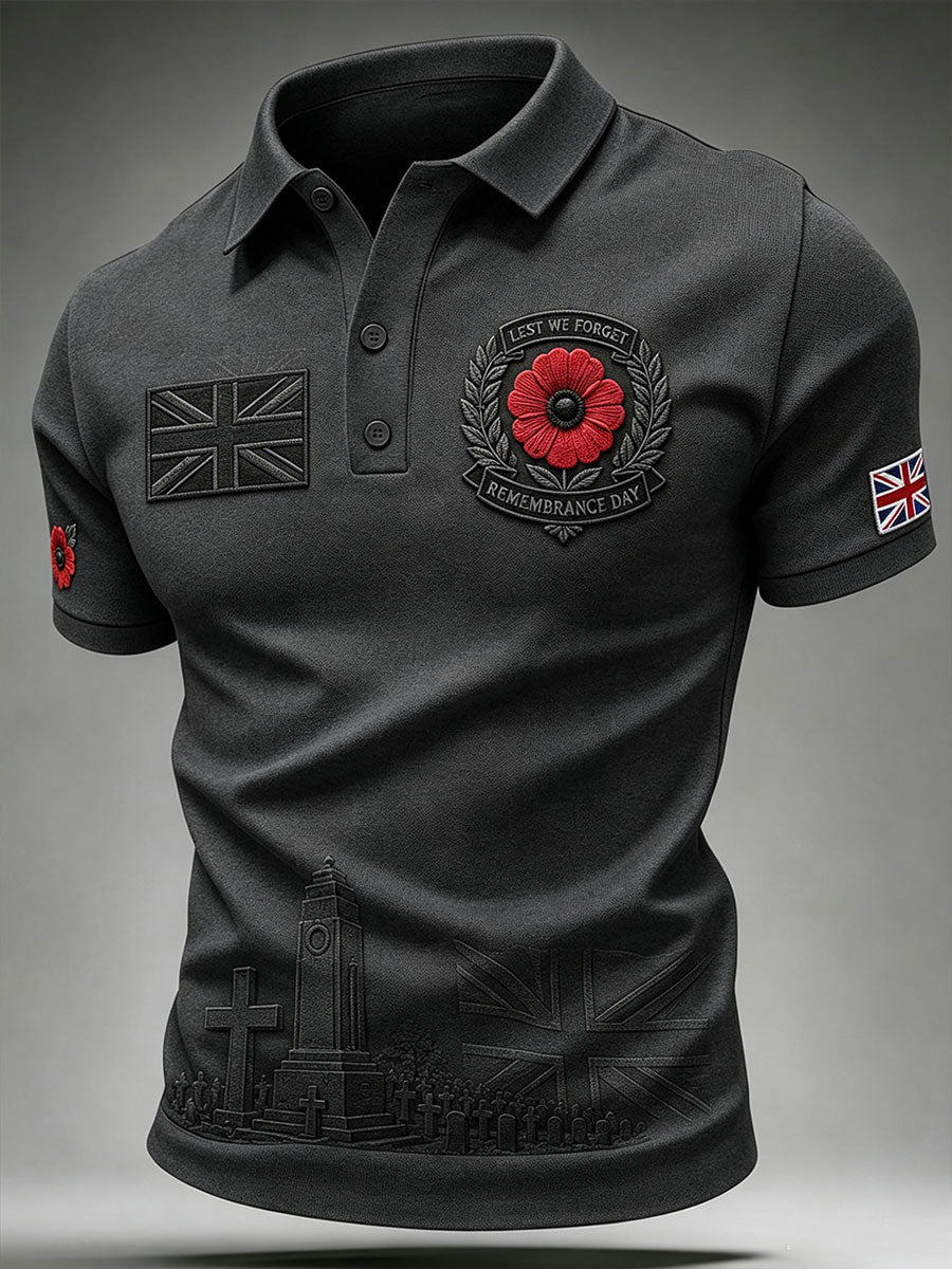 Men's Remembrance Day Lest We Forget Shirt