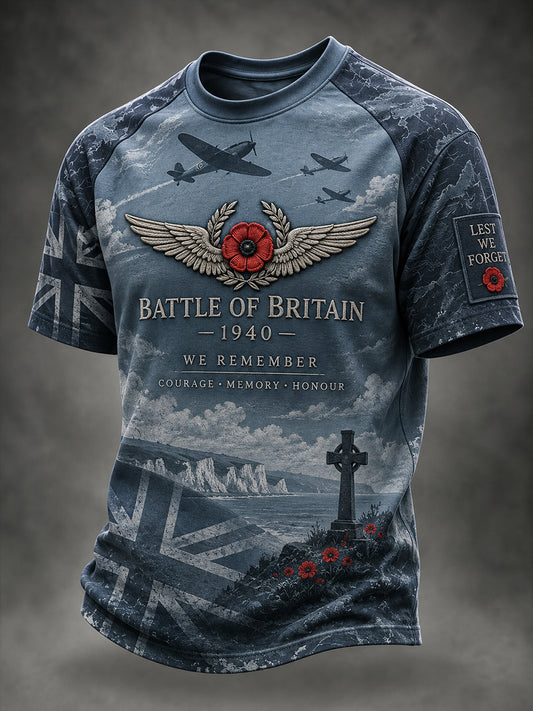 Men's Uk Veterans' Memorial Short Sleeves T-Shirt