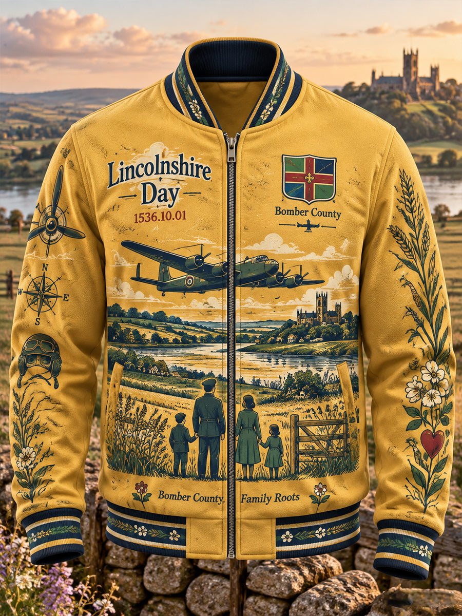 Men's UK Lincolnshire Day Long-Sleeve Jacket