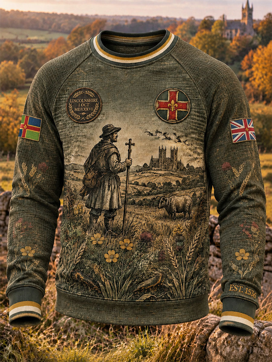 Men's Waffle Long Sleeve T-Shirt