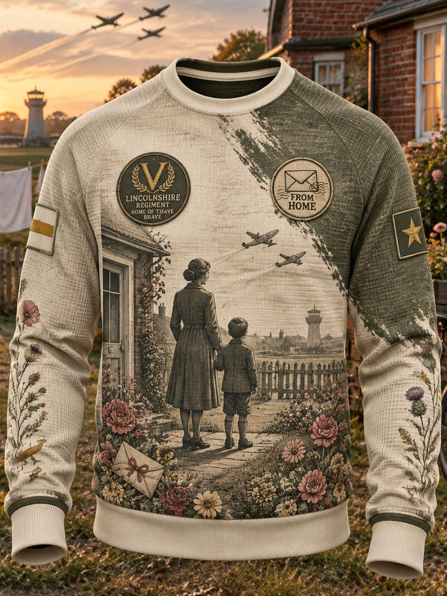 Men's Waffle Long Sleeve T-Shirt