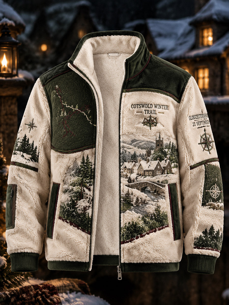 Men's Gloucestershire Christmas Fleece-Lined Jacket