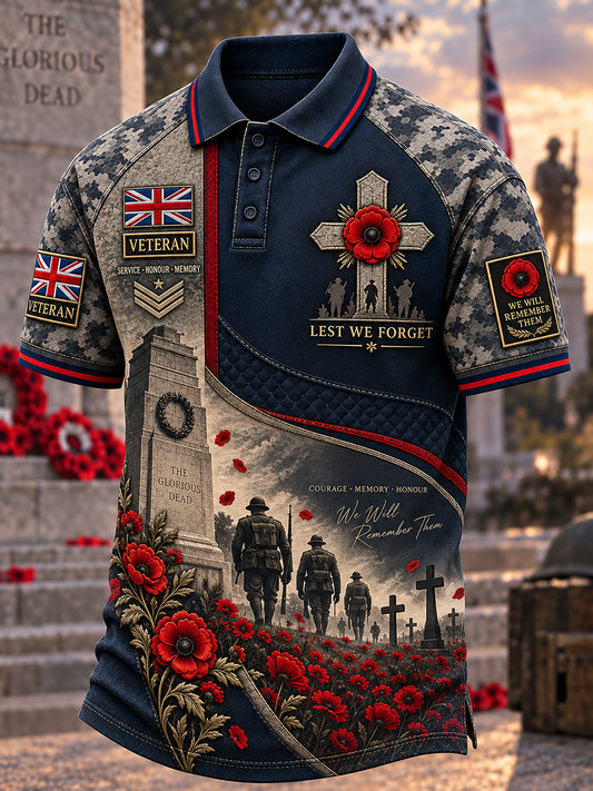 Men's Memorial Short Sleeve Shirt