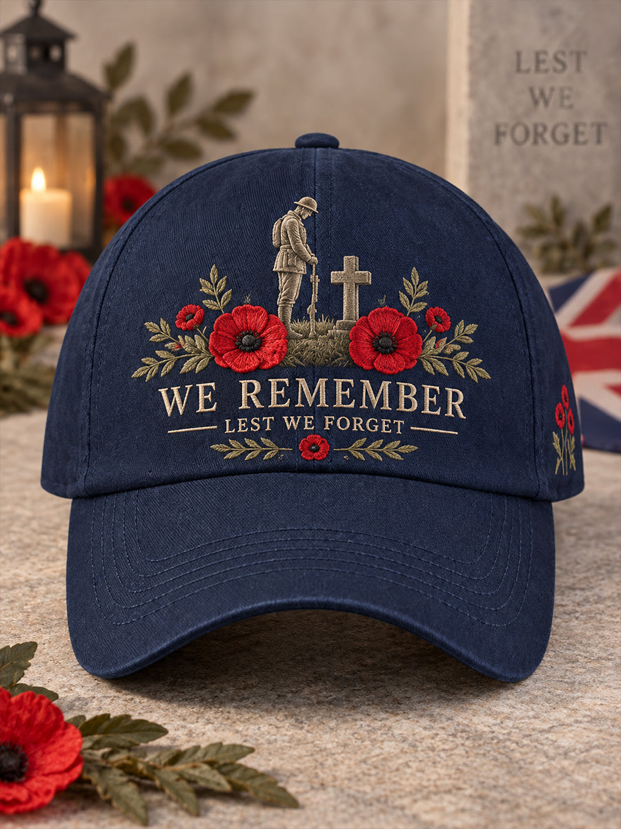 Men's Remembrance Day Print Hat