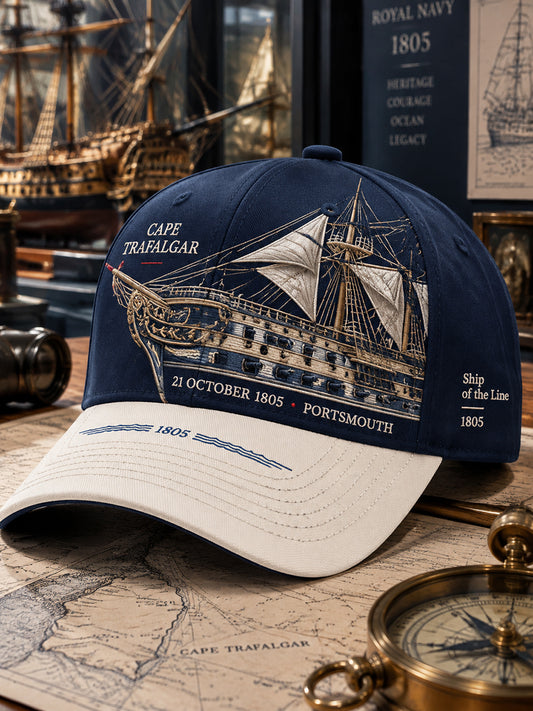British Trafalgar Day Printed Hat