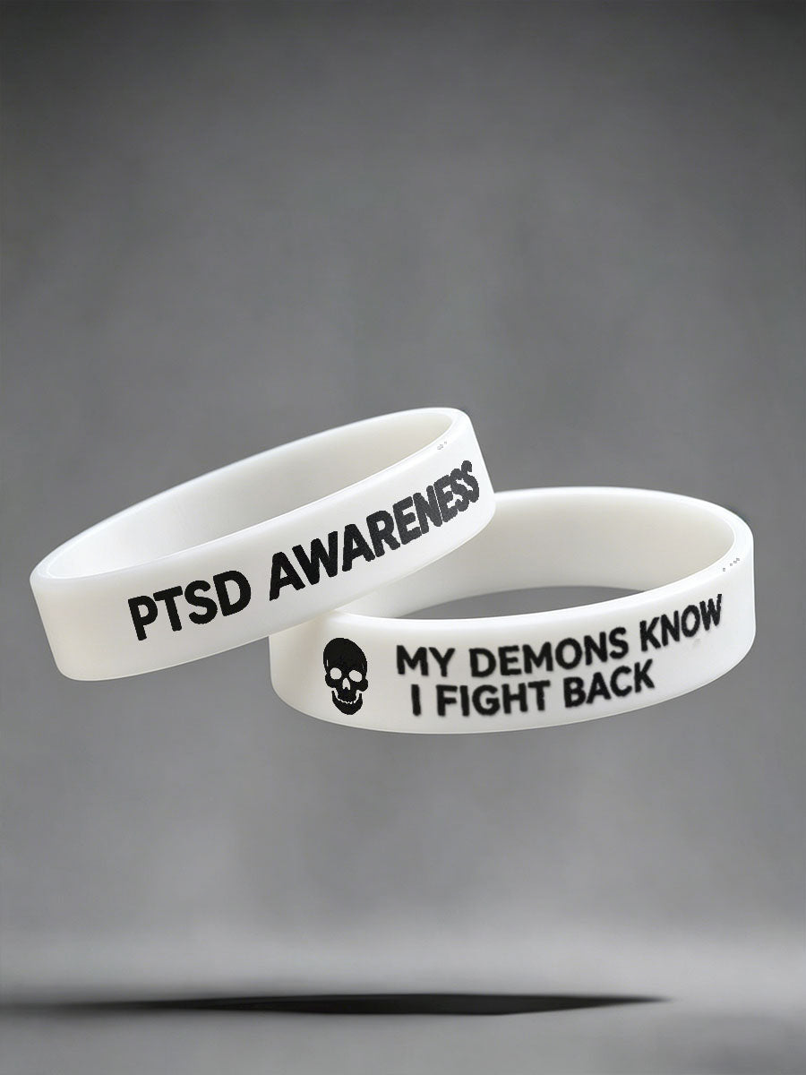 PTSD Awareness Veteran Printed Bracelet