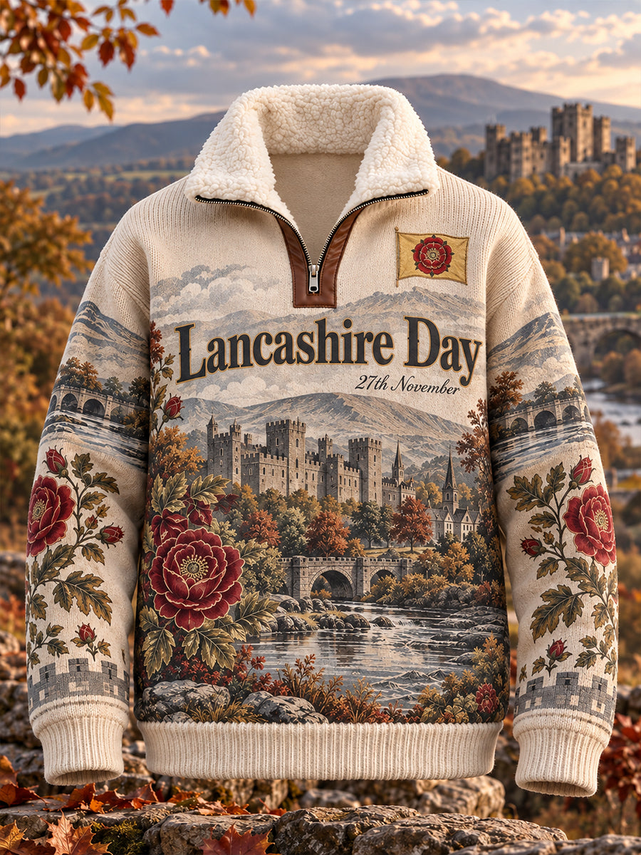 Men's Lancashire Day Fleece-Lined Sweatshirt