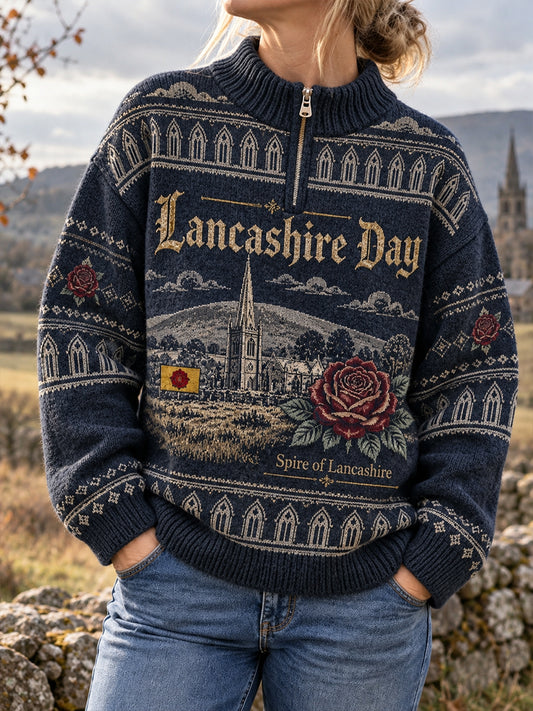 Women's UK Lancashire Day Sweater