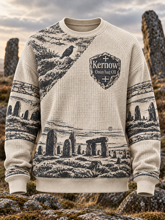 Men's UK Cornwall Waffle Long-Sleeve Sweatshirt