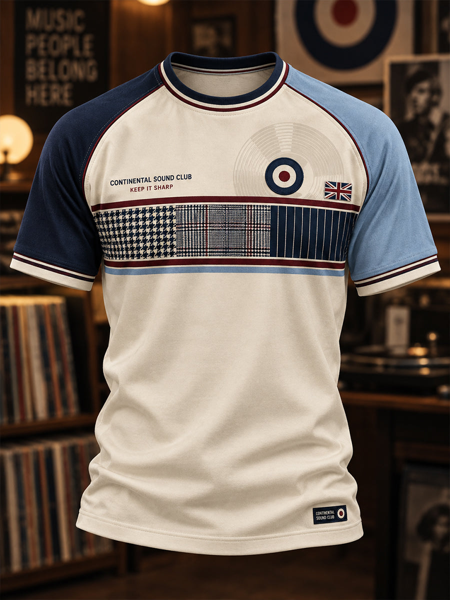 Men's Uk Paul Weller Mod Culture Short Sleeve T-Shirt