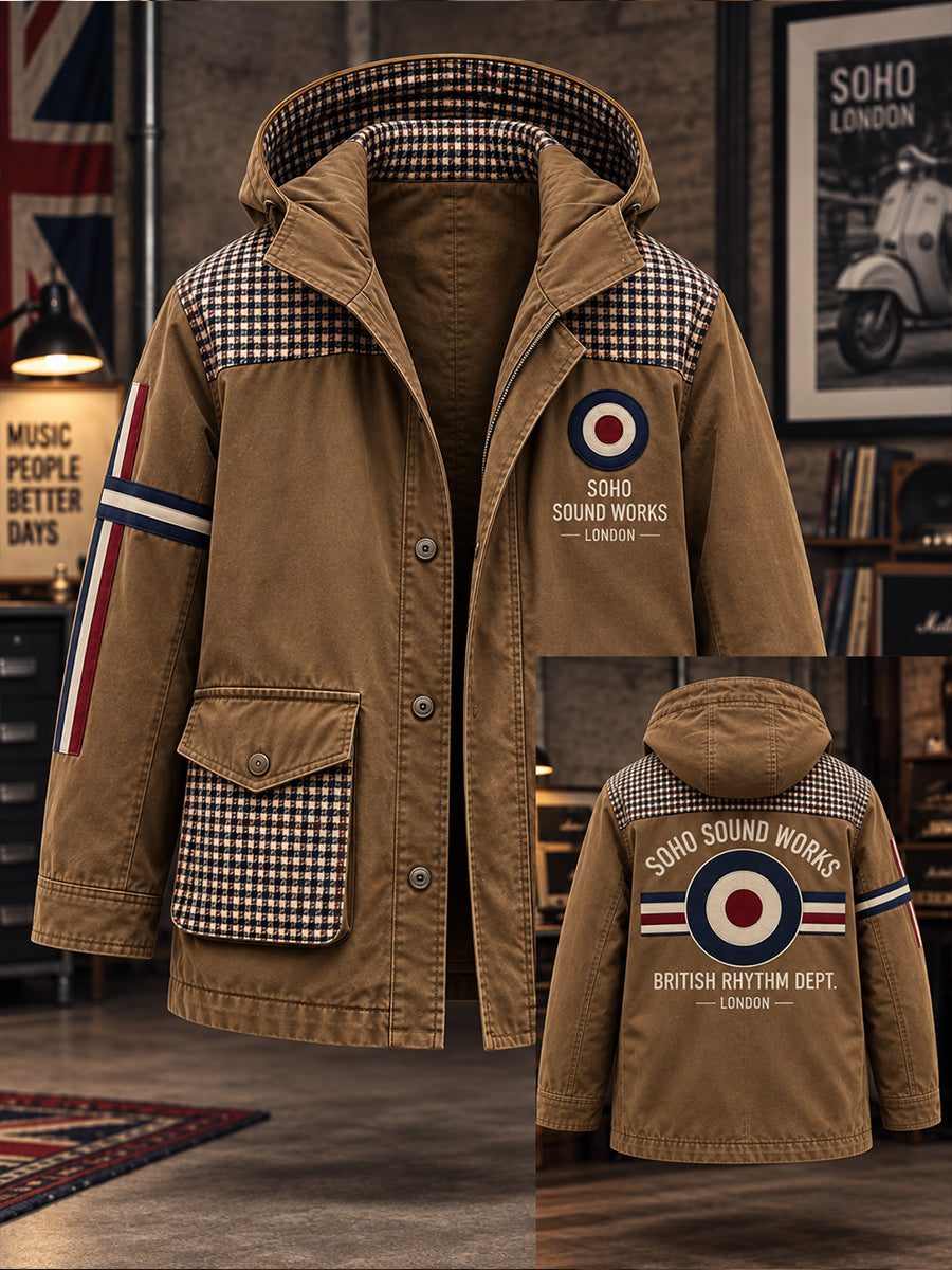 Men's Paul Weller Mod Culture Hooded Jacket