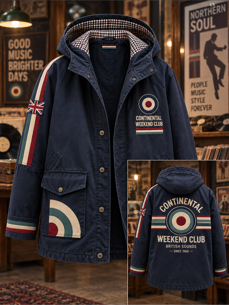Men's Paul Weller Mod Culture Hooded Jacket