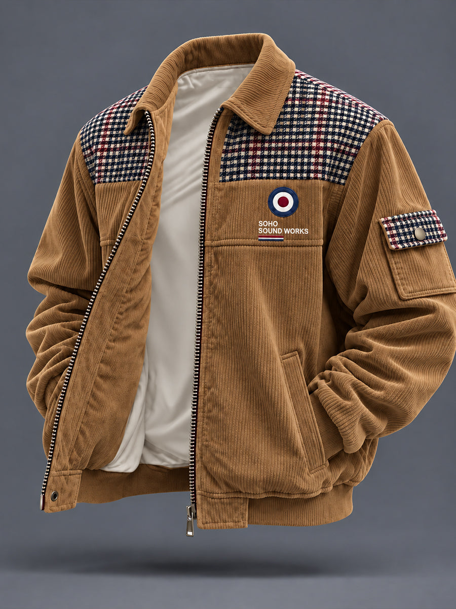 Men's Paul Weller and British Mod Culture Corduroy Jacket
