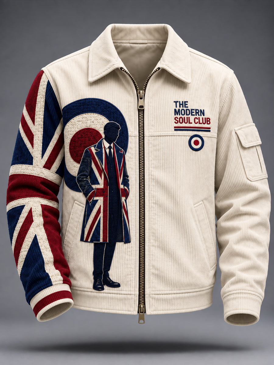 Men's Paul Weller and British Mod Culture Corduroy Jacket