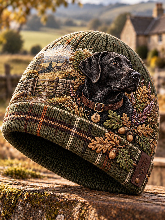 British Rural Culture Cold Knitted Hat
