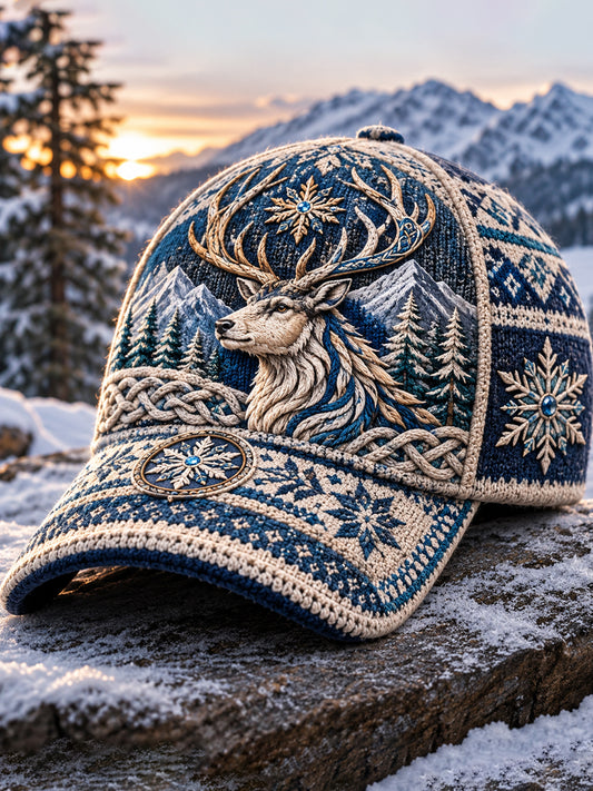 Unisex Nordic Autumn And Winter Animals Hat