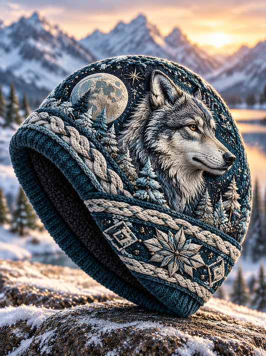 Nordic Autumn And Winter Animals Cold Knitted Hat