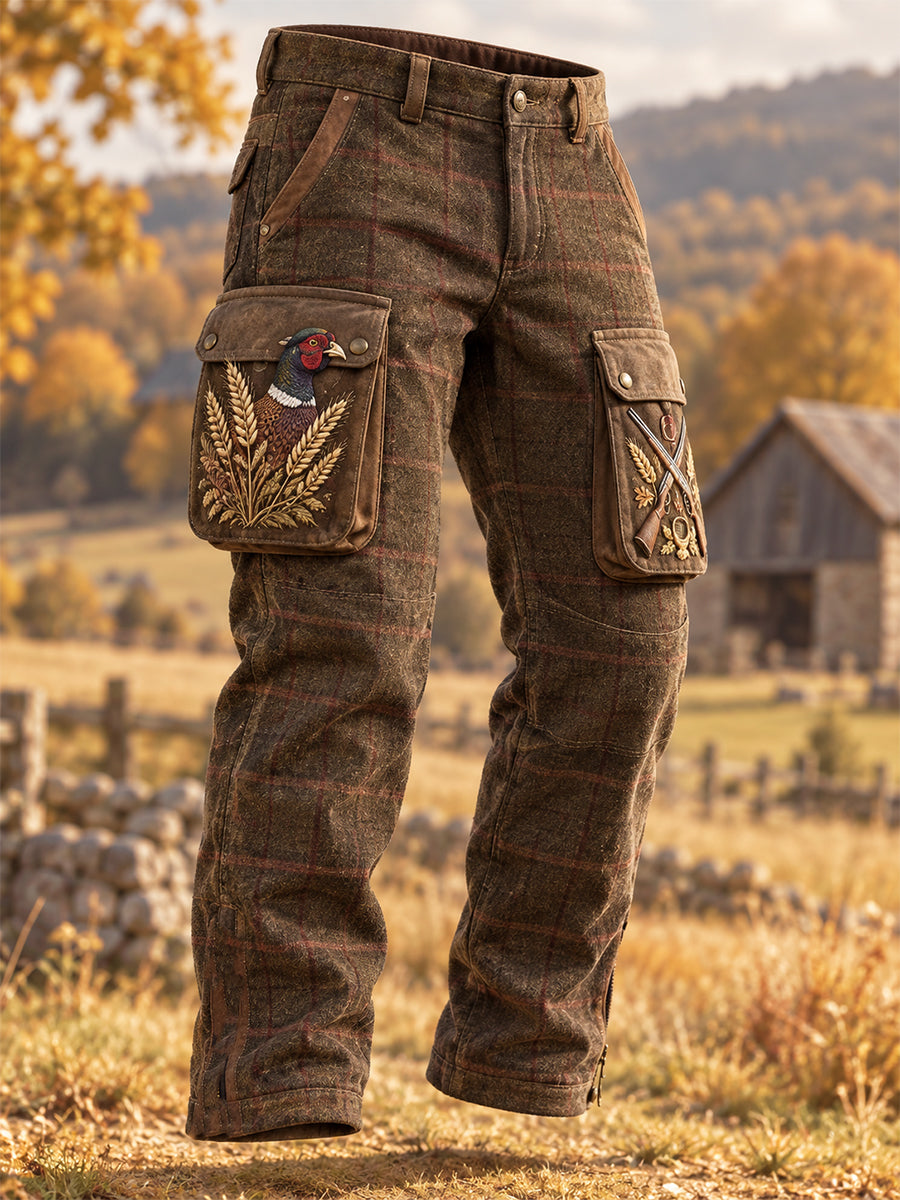 Men's British Hunting Season Casual Work Pants