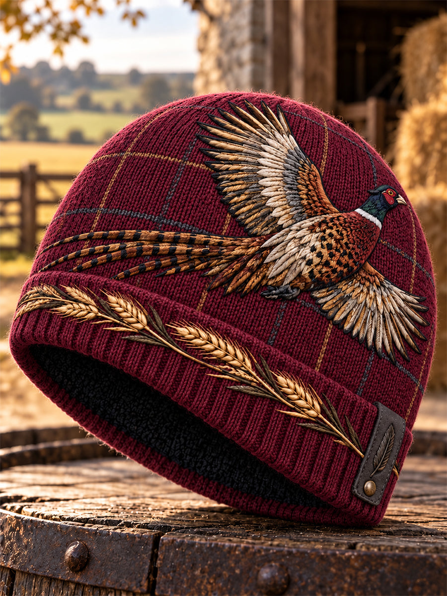 Unisex British Hunting Season Warm Cold Knitted Hat