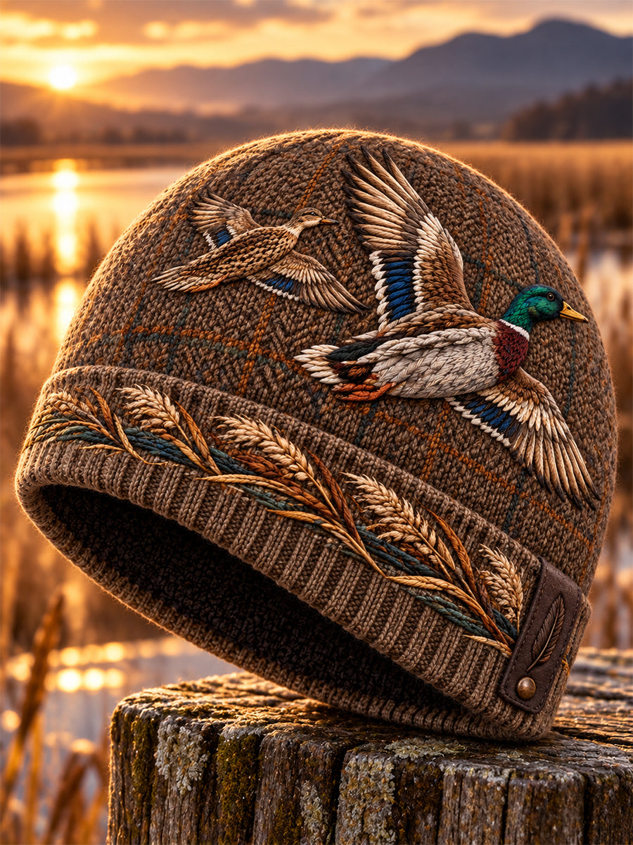 Unisex British Hunting Season Warm Cold Knitted Hat