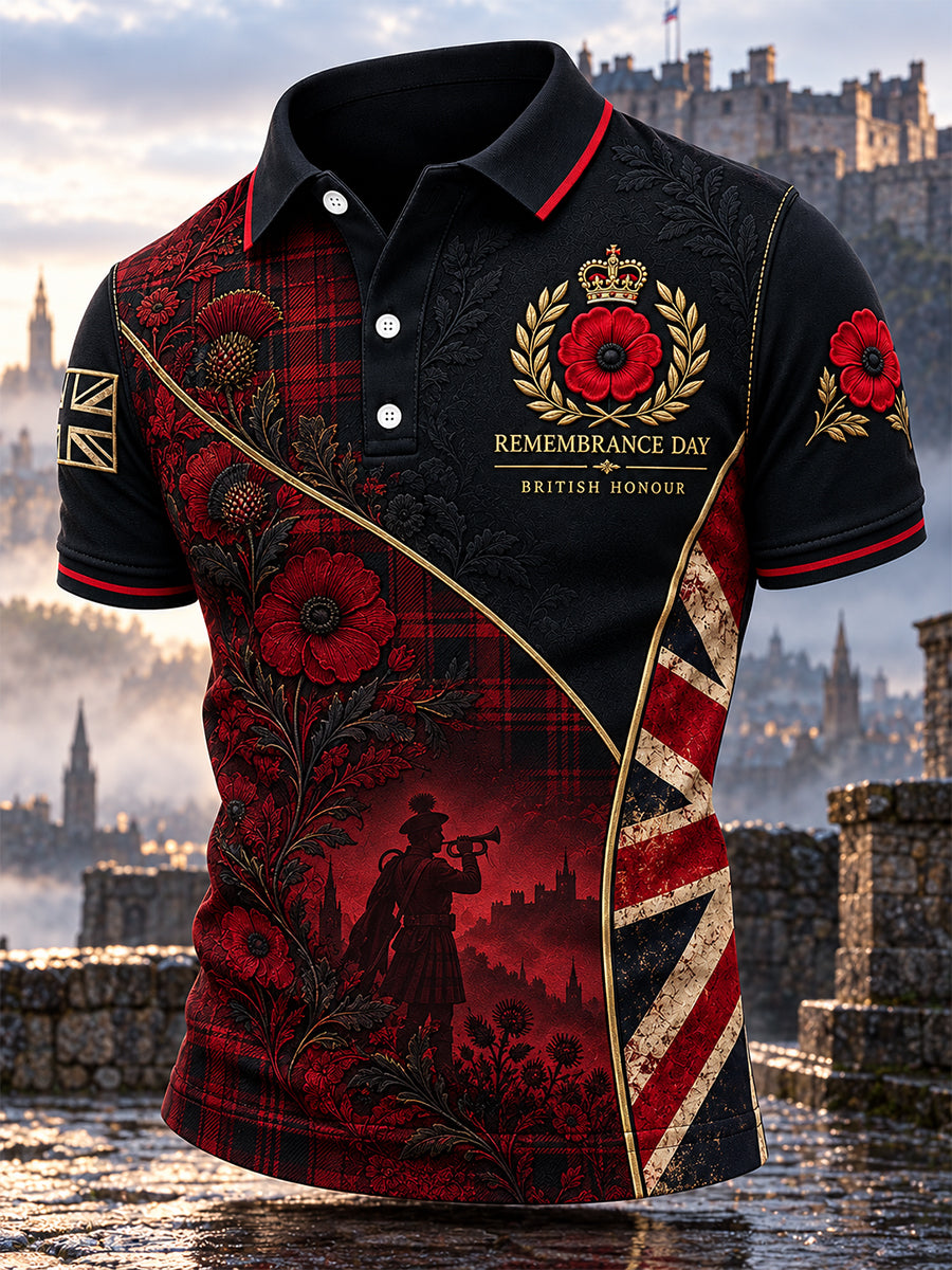 Men's Lest We Forget Print Shirt