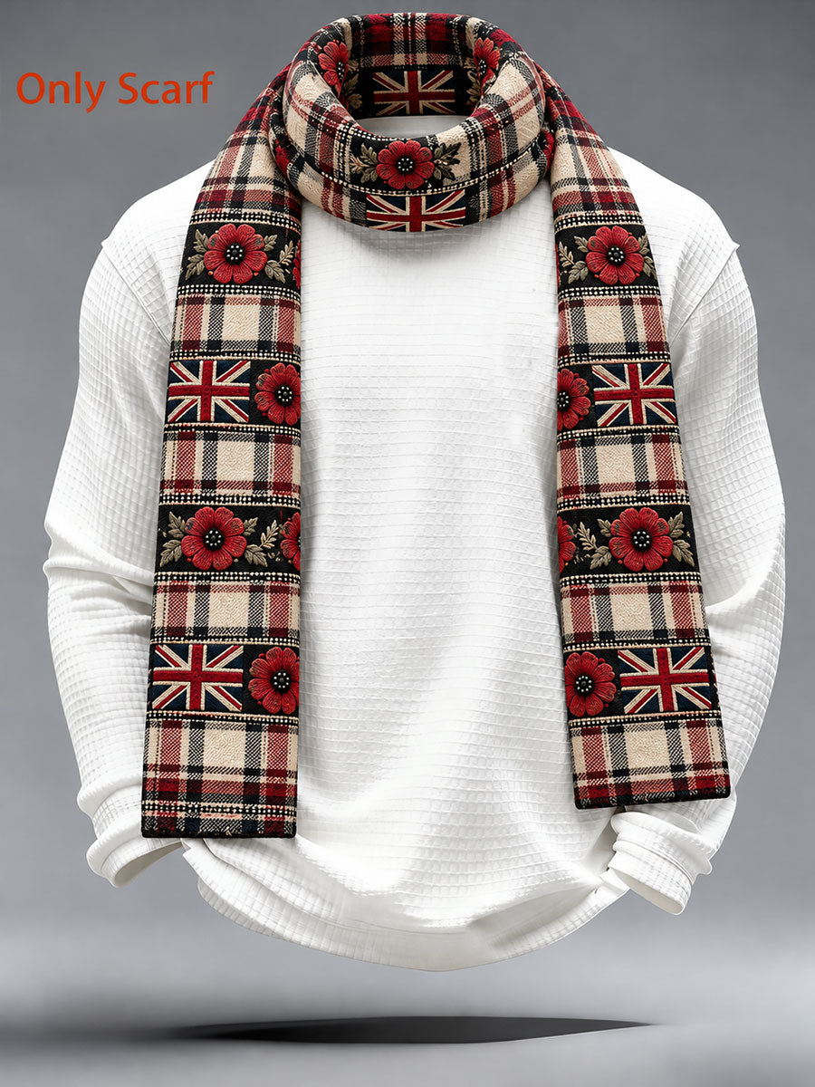Unisex Remembrance Day Scarf