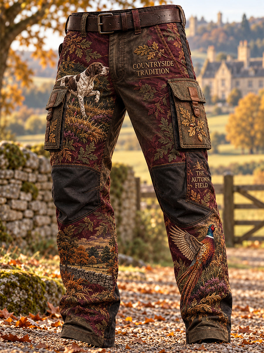 Men's British Hunting Season Casual Work Pants