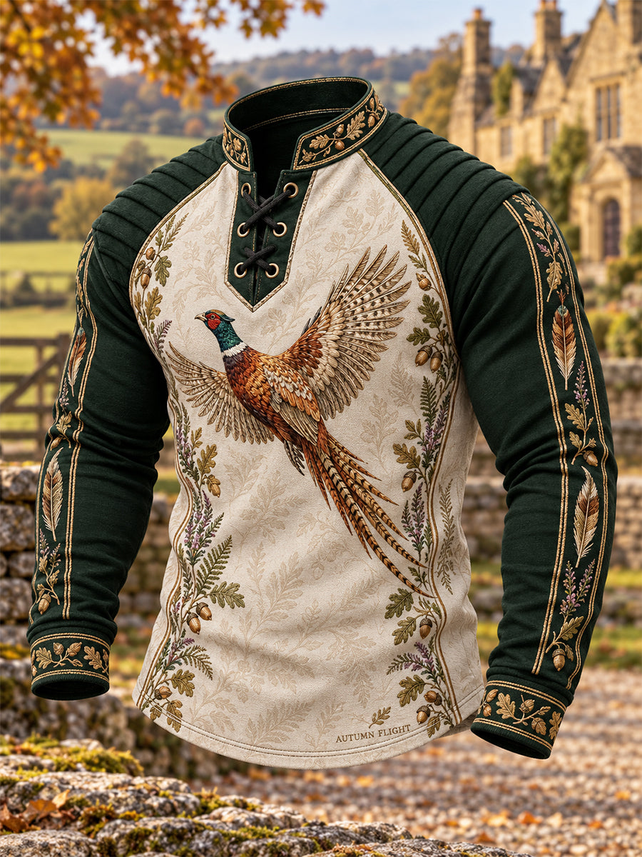 Men's British Hunting Season Casual Strap Top
