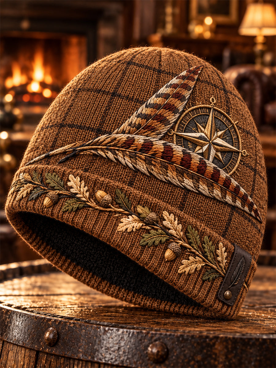 Unisex British Hunting Season Casual Warm Cold Knitted Hat