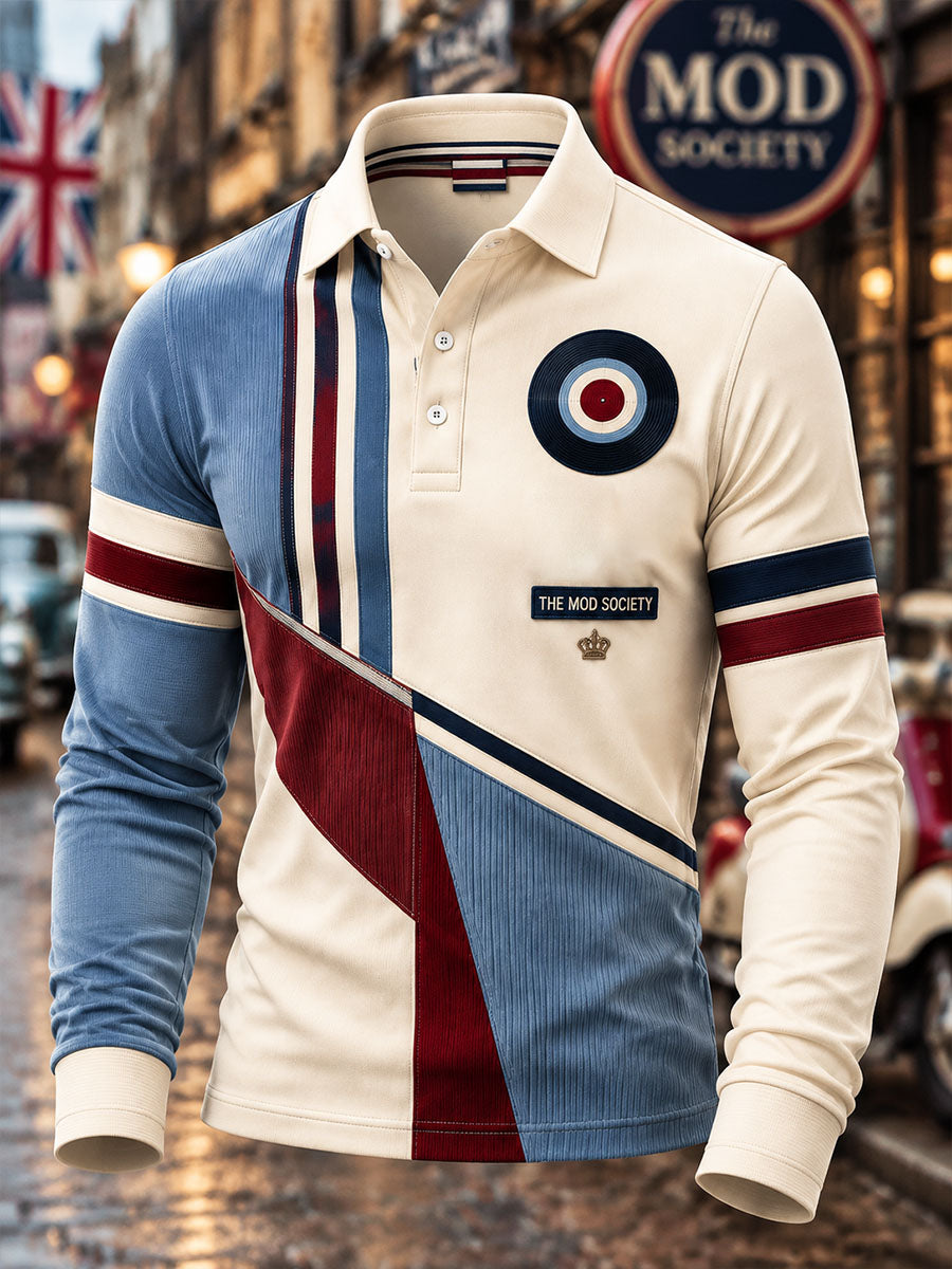 Men's Modern Culture Paul Weller Pattern Printed Sweatshirt