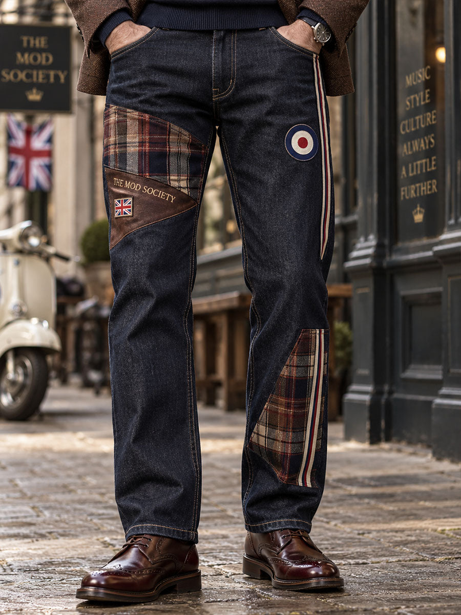 Men's Modern Culture Paul Weller Pattern Printed Pants
