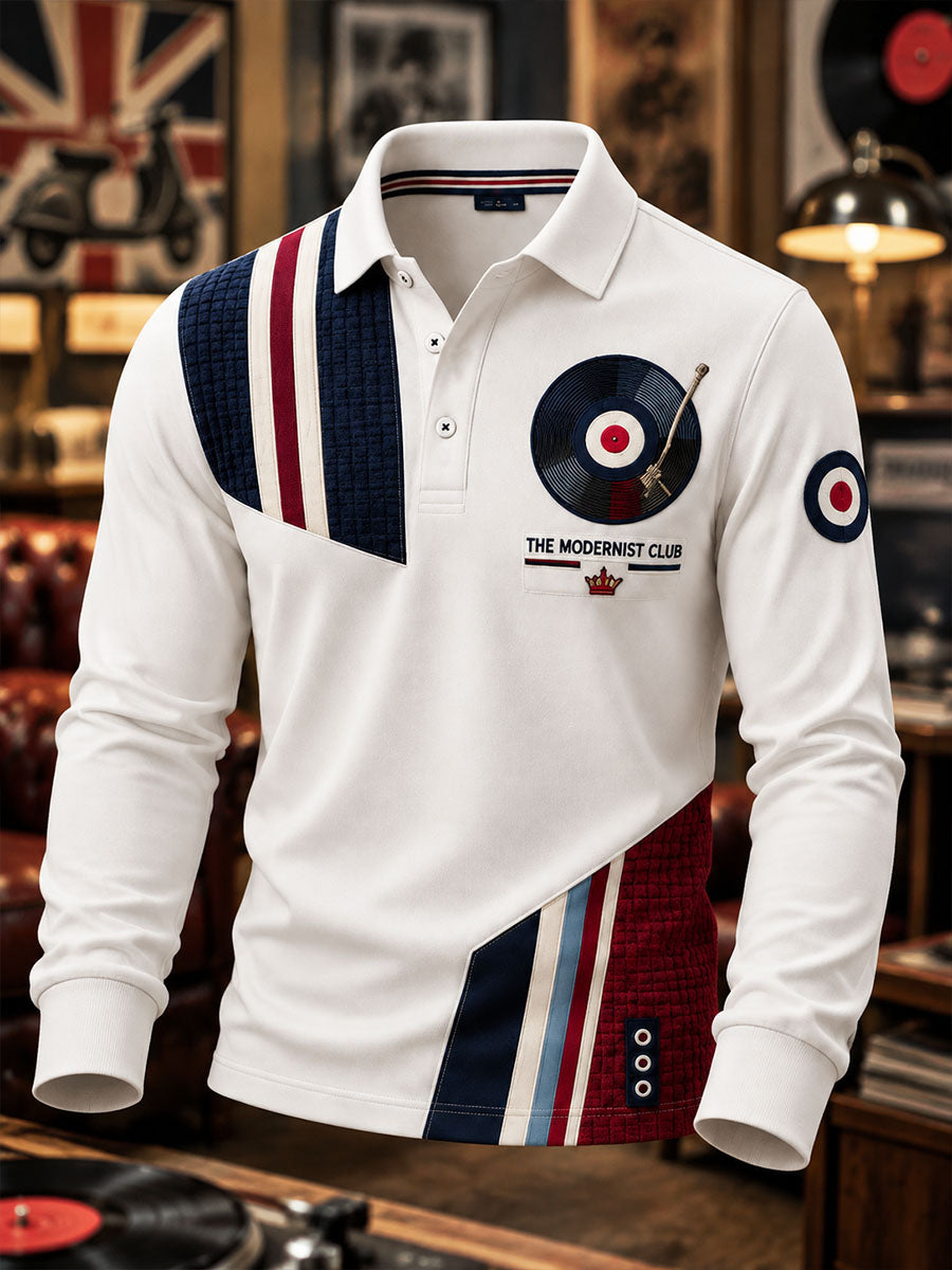 Men's Modern Culture Paul Weller Pattern Printed Sweatshirt