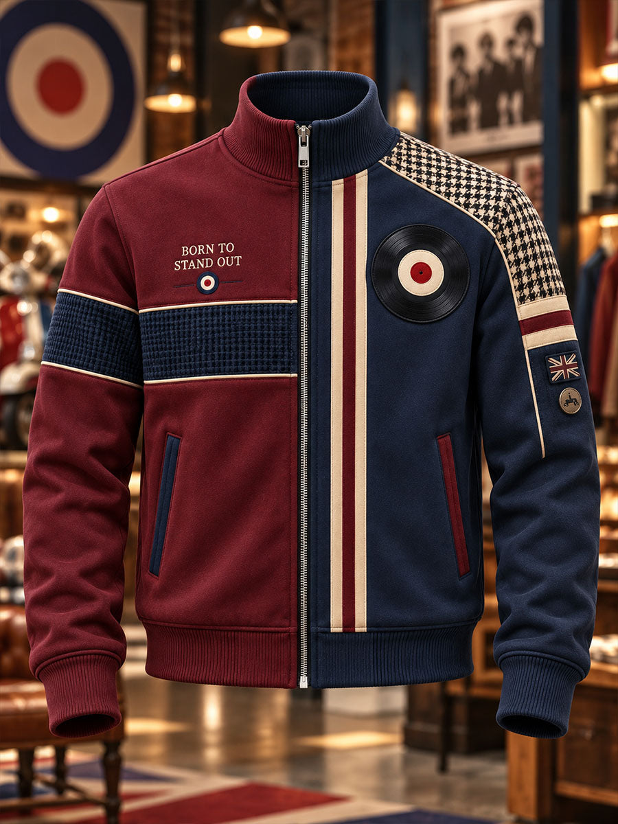 Men's Modern Culture Paul Weller Pattern Printed Jacket